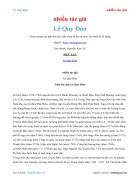 Ebook Lê Quý Đôn nhiều tác giả