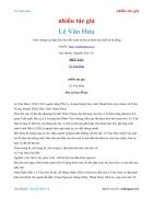 Ebook Lê Văn Hưu nhiều tác giả