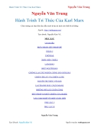 Ebook Hành Trình Trí Thức Của Karl Marx Nguyễn Văn Trung