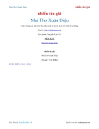 Ebook Nhà Thơ Xuân Diệu nhiều tác giả