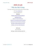 Ebook Nhà thơ Bùi Giáng nhiều tác giả