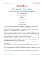 Ebook Câu chuyện chia muỗm Khuyết Danh