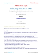 Ebook Hiến pháp Việt NamDCCH 1946 Nhóm biên soạn