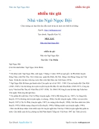 Ebook Nhà văn Ngô Ngọc Bội nhiều tác giả