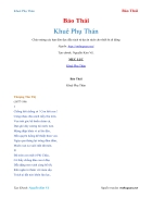 Ebook Khuê Phụ Thán Bảo Thái