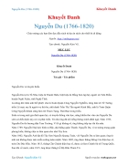 Ebook Nguyễn Du nhiều tác giả 1