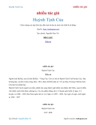 Ebook Huỳnh Tịnh Của nhiều tác giả