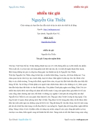 Ebook Nguyễn Gia Thiều nhiều tác giả