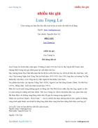 Ebook Lưu Trọng Lư nhiều tác giả