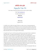 Ebook Nguyễn Văn Tố nhiều tác giả