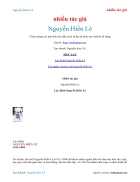 Ebook Nguyen Hien Le nhieu tac gia