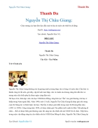 Ebook Nguyễn Thị Châu Giang Thanh Đa