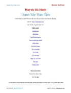 Ebook Thanh Tẩy Thân Tâm Huỳnh Bá Hinh