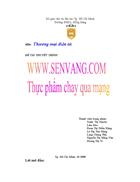 Www senvang com thuc pham chay qua mang