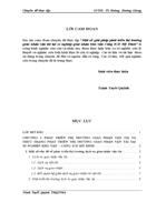 Một số giải pháp phát triển thị trường giao nhận vận tải tại xí nghiệp giao nhận kho vận Cảng ICD Mỹ Đình