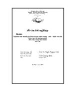 Nghiên cứu đánh giá hiện trạng môi trường nước biển ven bờ khu vực từ quảng ninh đến cửa sông thái bình