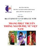 Trang phục truyền thống người phụ nữ việt nam