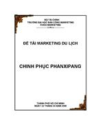 Đề tài marketing du lịch chinh phục Phanxipang