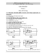 Tính toán cơ bản lập bản vẽ thiết kế lập qui trình công ngh