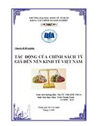 Định hướng lựa chọn cơ chế điều hành tỷ giá phù hợp với bối cảnh hội nhập