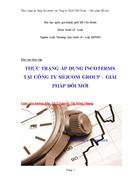 Thực trạng áp dụng incoterms tại công ty silicom group giải pháp đổi mới