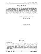 Giải pháp đẩy mạnh ứng dụng hải quan điện tử trong thông quan hàng hóa xuất khẩu nhập khẩu của Ban cải cách hiện đại hóa Tổng cục hải quan