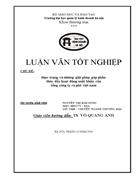 Thực trạng và những giải pháp góp phần thúc đẩy hoạt động xuất khẩu của tổng công ty trong thời gian tới