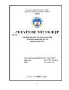 Giải pháp giải quyết việc làm cho lao động nông thôn ngoại thành Hà Nội giai đoạn 2009 2015