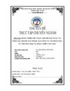 Hoàn thiện kế toán chi phí sản xuất và tính giá thành sản phẩm tại công ty cổ phần đầu tư thương mại và phát triển TÂY BẮC 1