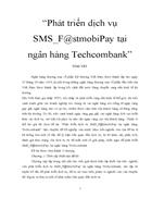 Phát triển dịch vụ SMS F stmobiPay tại ngân hàng Techcombank 6