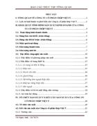 Tổ chức sản xuất và kết cấu sản xuất của công ty cổ phần thép VIỆT Ý