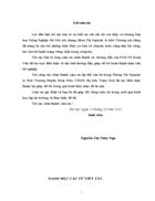 Đánh giá hiện trạng rác thải sinh hoạt và đề xuất một số giải pháp quản lý xử lý tại Thị trấn Trạm Trôi Huyện Hoài Đức Thành phố Hà Nội