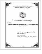Giải pháp nhằm gia tăng lợi nhuận tại Công ty TNHH Thực phẩm sạch Biggreen Việt Nam