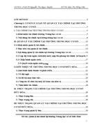 Quản lý tài chính tại Trường Trung học cơ sở Đức Hóa