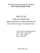 Nhận dạng rủi ro bằng phương pháp Báo cáo tài chính tại Công ty CP xi măng Hà Tiên