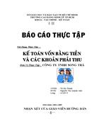 Kế toán vốn bằng tiền và các khoản phải thu