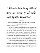 Ke toan ban hang thiet bi dien tai Cong ty co phan thiet bi dien Tam Kim 5