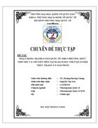 Hoat dong thanh toan quoc te theo phuong thuc nho thu va chuyen tien tai Ngan hang TMCP Quan doi Thuc trang va giai phap