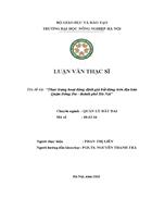 Thực trạng hoạt động định giá bất động trên địa bàn Quận Đống Đa thành phố Hà Nội