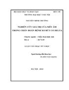 Nghiên cứu giá trị của siêu âm trong chẩn đoán bệnh xơ rút cơ delta