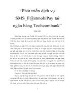 Phát triển dịch vụ SMS F stmobiPay tại ngân hàng Techcombank