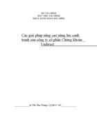 Các giải pháp nâng cao năng lực cạnh tranh của công ty cổ phần Chứng khoán Vndirect