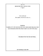 Nghiên cứu tổn thương đầu dây thần kinh thị giác mắt glôcôm bằng phương pháp chụp cắt lớp võng mạc