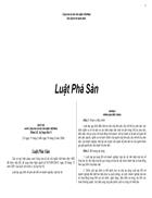 Luật Phá Sản