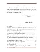 Giải pháp nâng cao hiệu quả huy động vốn tại ngân hàng Nông nghiệp và Phát triển Nông thôn Chi nhánh Lạc Thủy