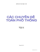 Tổng hợp các chuyên đề toán hay ôn thi đại học bồi dưỡng học sinh giỏi