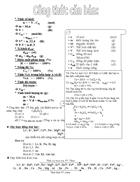 Công thức hóa học