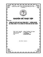 Nâng cao hiệu quả hoạt động đầu tư chứng khoán tại tổng công ty tài chính cổ phần dầu khí Việt Nam