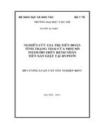 Xác định giá trị tiên đoán tình trạng thai của CSNR trong siêu âm Doppler thai và Monitoring sản khoa trên những bệnh nhân tiền sản giật.