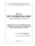 Tìm hiểu và thử nghiệm một số thành phần trong hệ thống hỗ trợ theo dõi điện tâm đồ